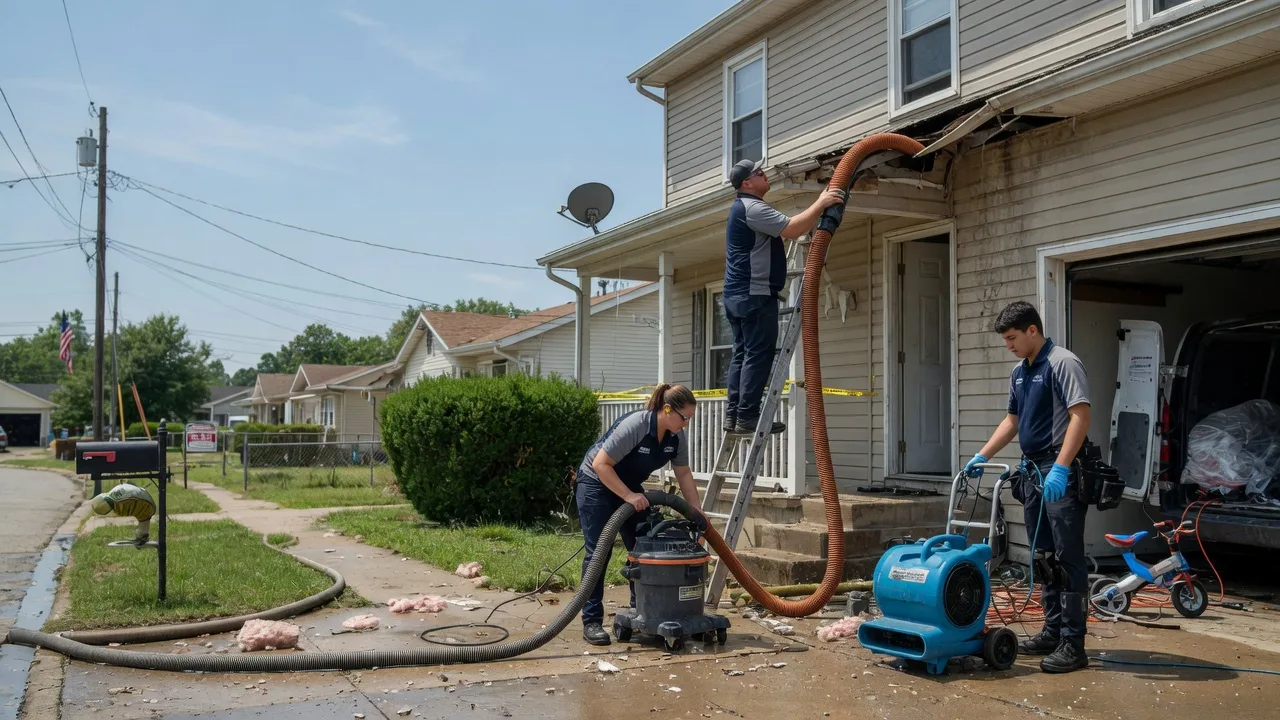 Water Damage Restoration in Muddy, IL near me